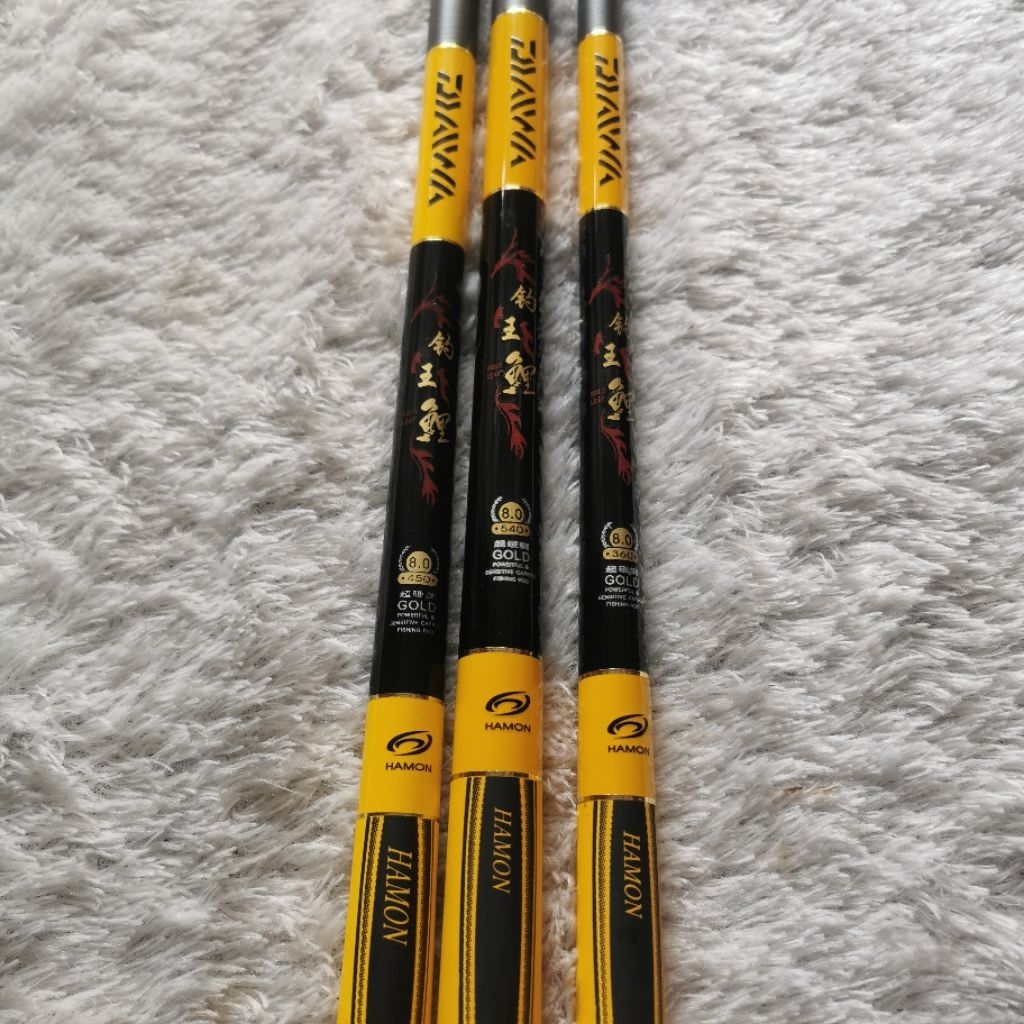 Joran Tegek Daiwa Hamon Gold UKURAN 360-720 terbaru
