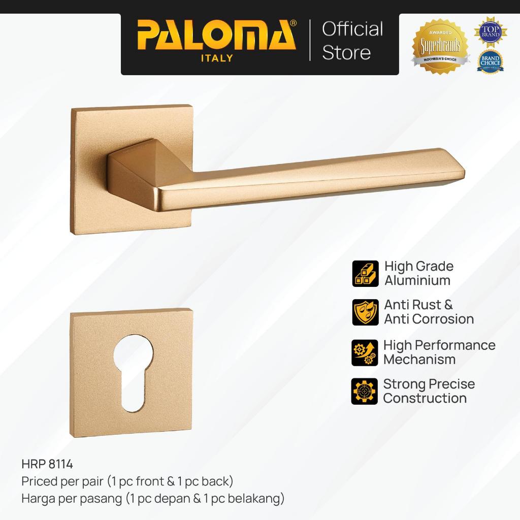 PALOMA HADLE ROSES HRP 8114 Gagang Pintu Door Handle Pintu Roses Lever Engkol Pisah Misah Superalum 