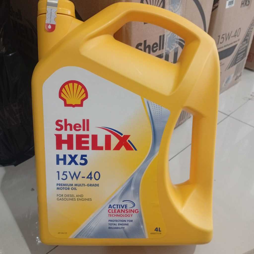 OLI MOBIL SHELL HELIX HX6 10W-40 OLI PELUMAS MESIN