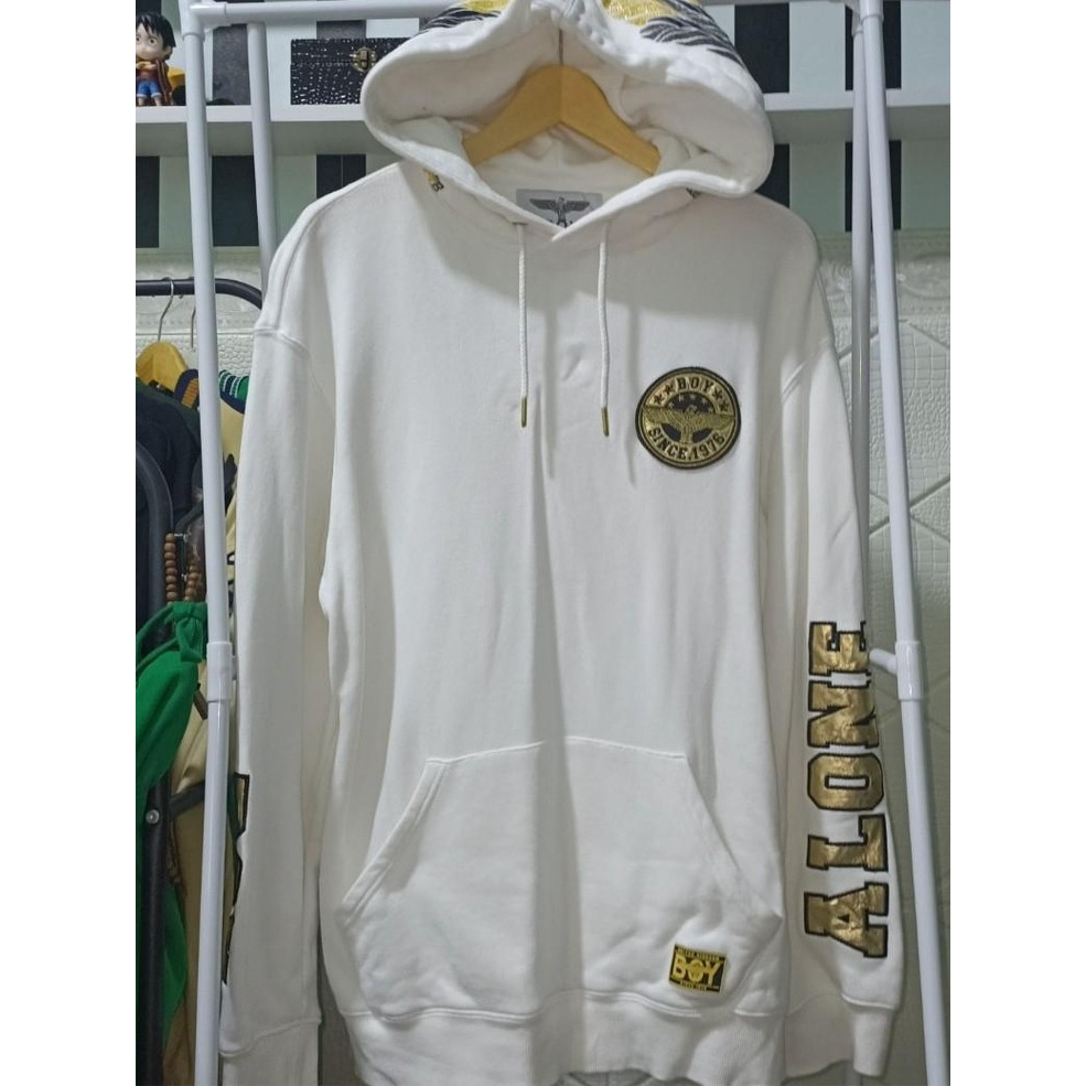 Authentic Hoodie Boy London / Boy Alone / Boy London dengan Sayap di Hoodie