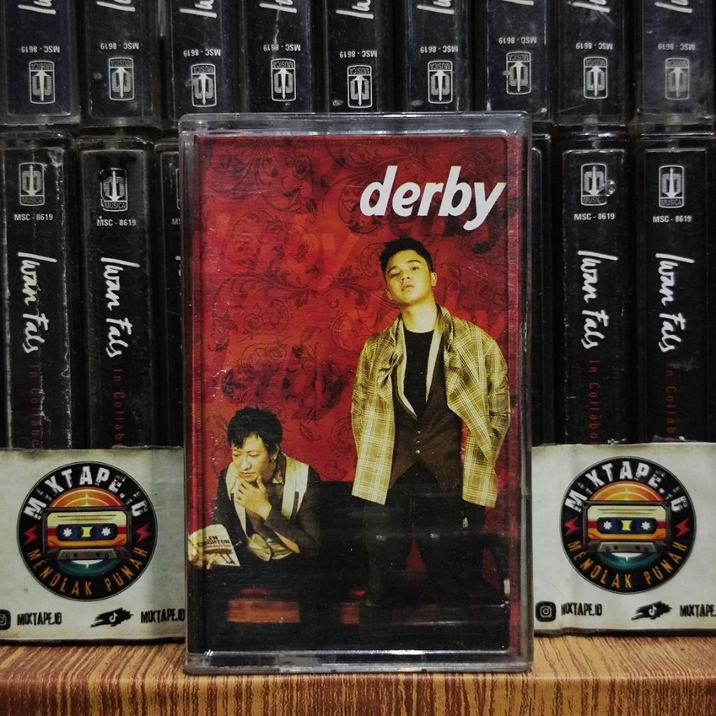 Kaset - Derby Romero - Derby - Kaset Pita - Radio Tape - Radio - Pemutar Kaset - Retro - Classic - C