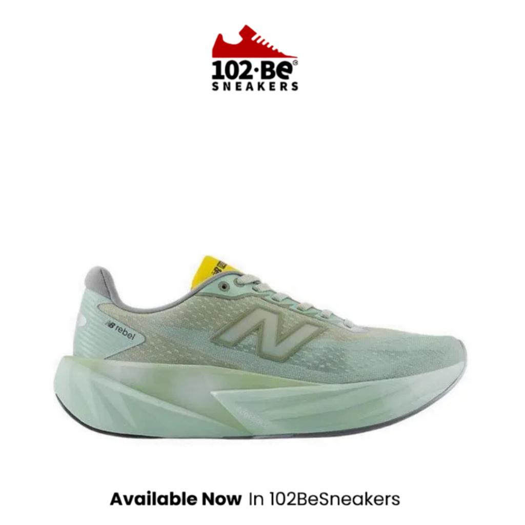 Sepatu NB Rebel v5 Women's Running Shoes - Sage Green NEWWFCXTD5 Orginal