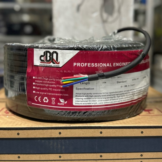 Kabel Snake 4ch dBQ ll Kabel Snake Premium 4 jalur ll Kabel Snake lentur isi 4