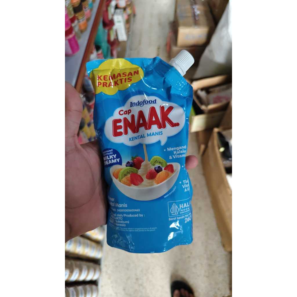 Kental Manis Cap Enaak Pouch 260 Gram