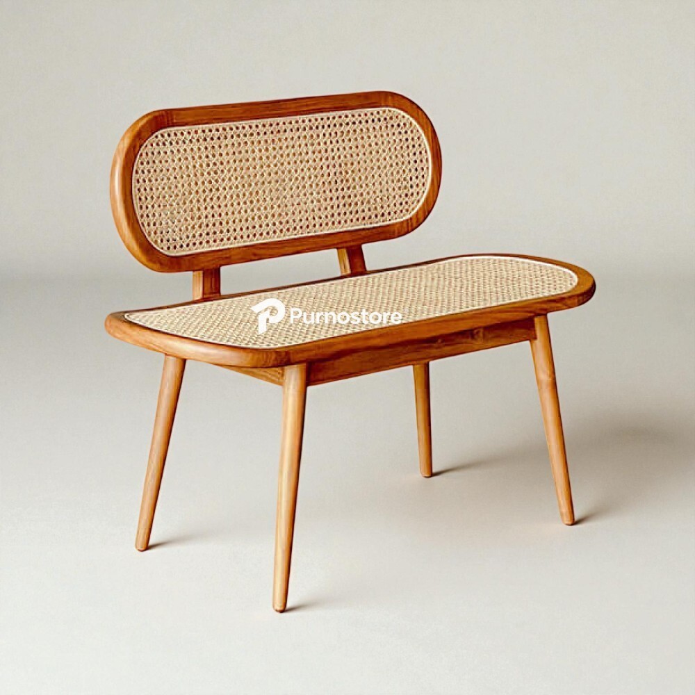Kursi Taman, Kursi Jati Rotan Minimalis, Kursi Taman Jati Rotan Minimalis, Kursi Rotan, Kursi Jati