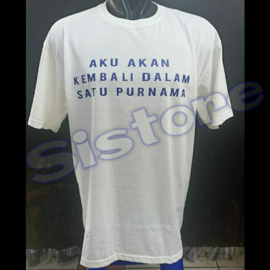 Kaos AKU AKAN KEMBALI DALAM SATU PURNAMA Rangga & Cinta The Rebirth Of Ada Apa Dengan Cinta AADC Tsh