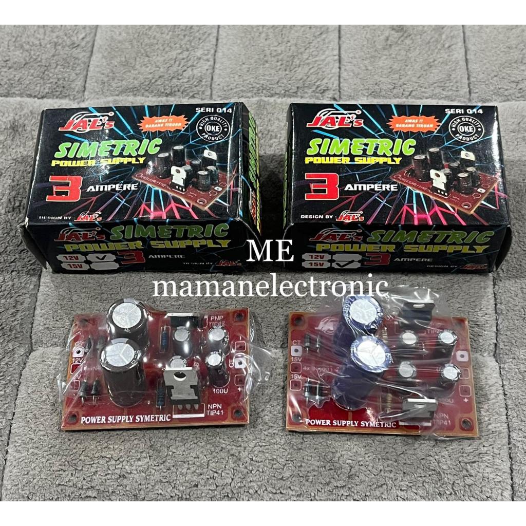 Rakitan Kit SIMETRIC Power Suply 12V & 15V