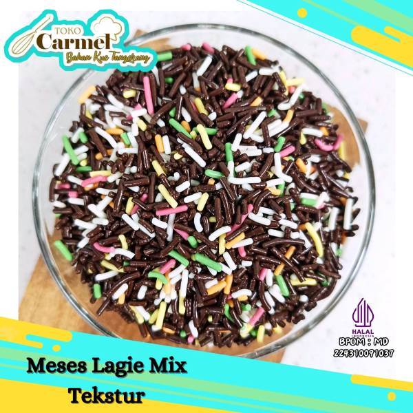 Meses Coklat Elmer, Garuda, Hagel - Meises Coklat Mix, Coklat Kacang 3