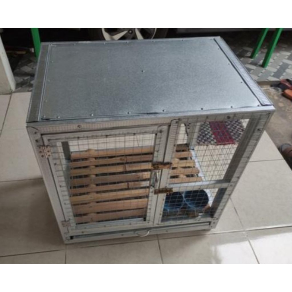 Kandang ayam Kate / kelinci + atap galvalum