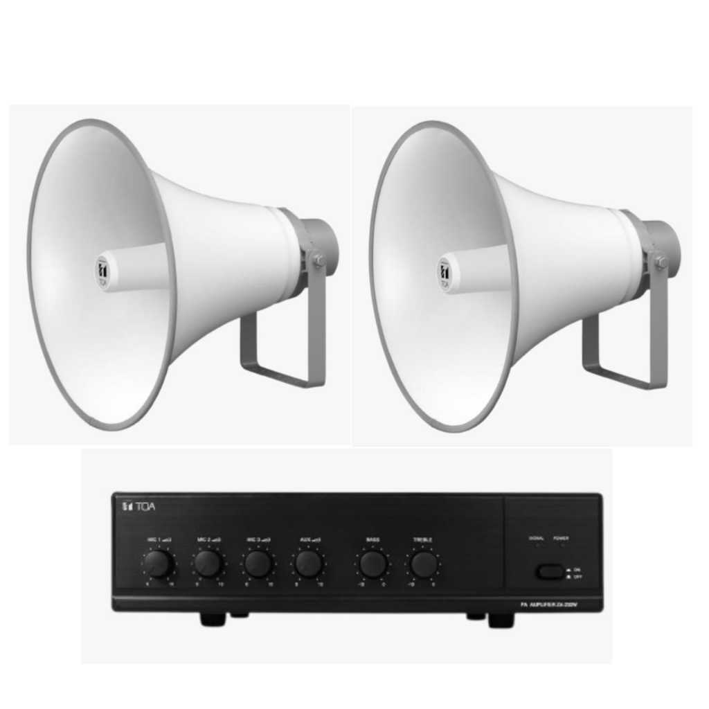 PAKET TOA MASJID ATAU MUSOLA 5025B + AMPLI TOA 230W