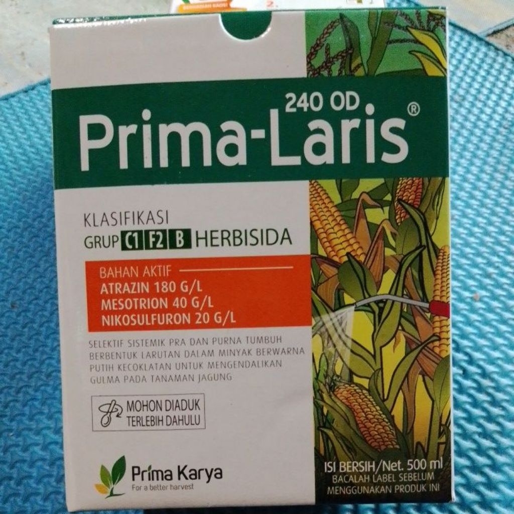 Herbisida Prima Laris 240 OD - 500ml ( Pengendsli gulma jagung)