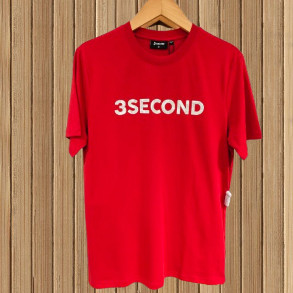 3Second Kaos Pendek Pria Independent Day Series Regular Fit 320825 Original