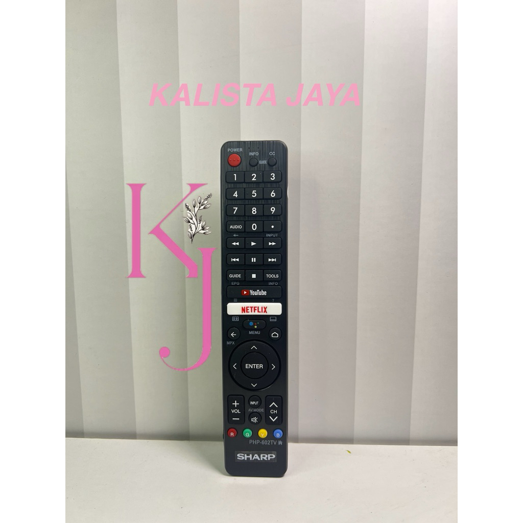 REMOTE REMOT SMART TV SHARP GB326WJSA