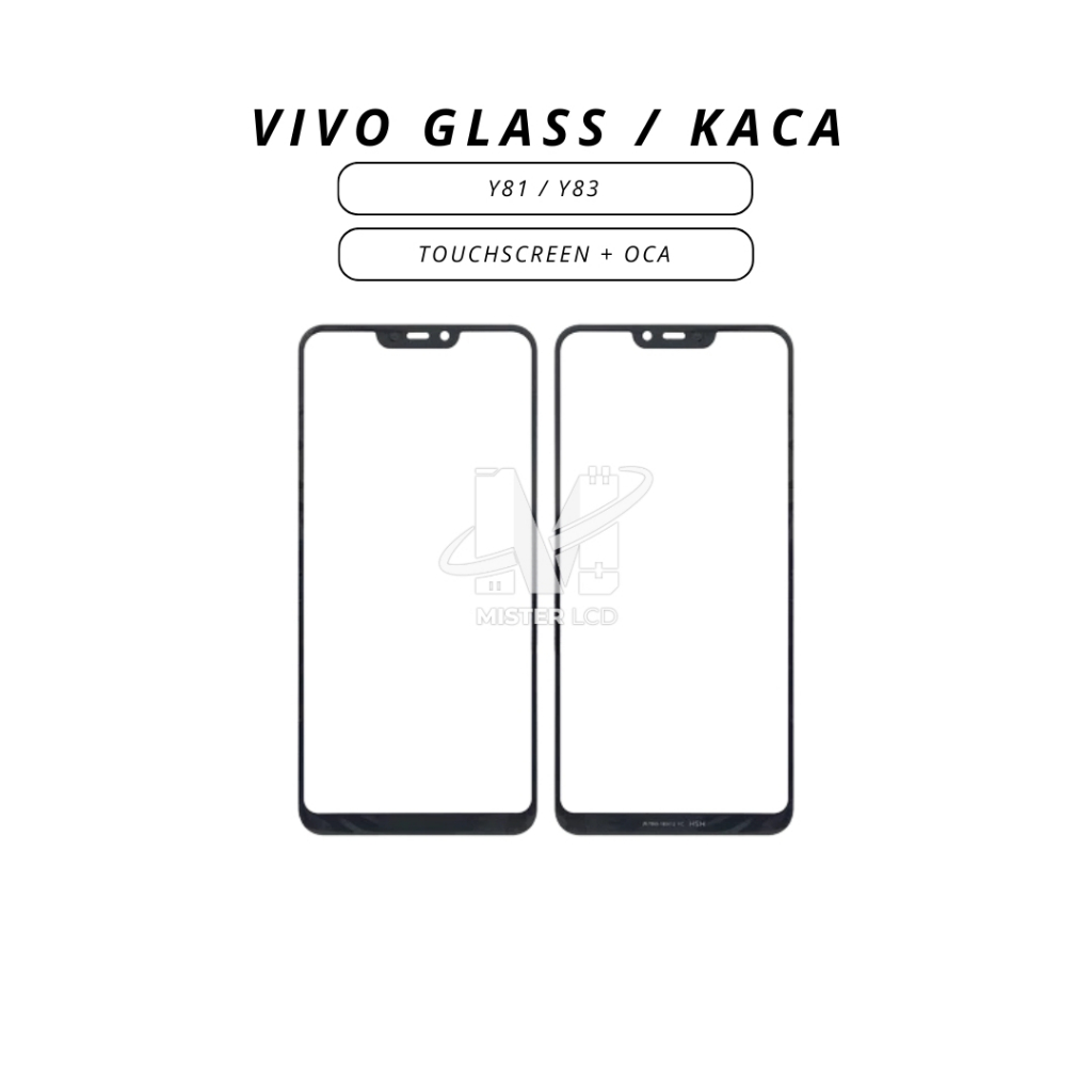 GLASS / KACA TOUCHSCREEN + OCA VIVO Y81 / Y83