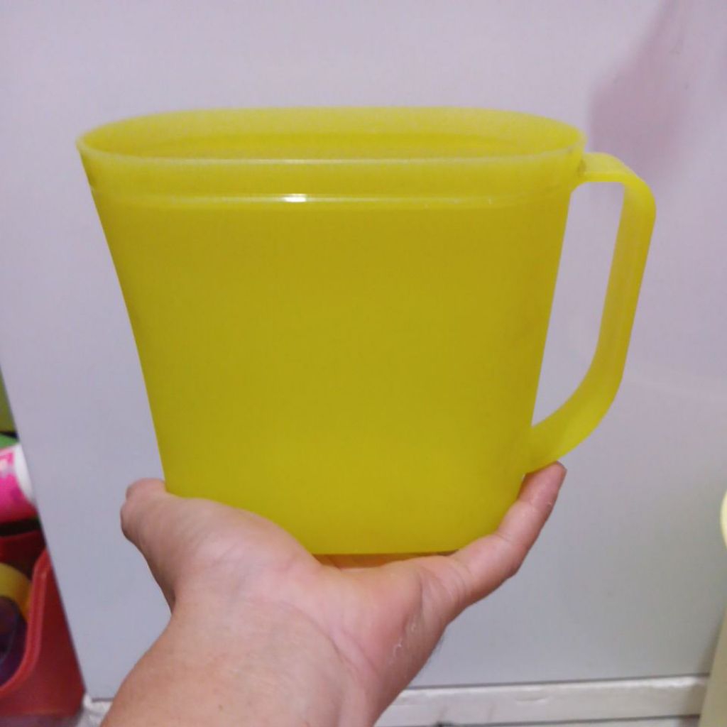 TEKO AIR 1 LTR TANPA TUTUP TUPPERWARE SECOND