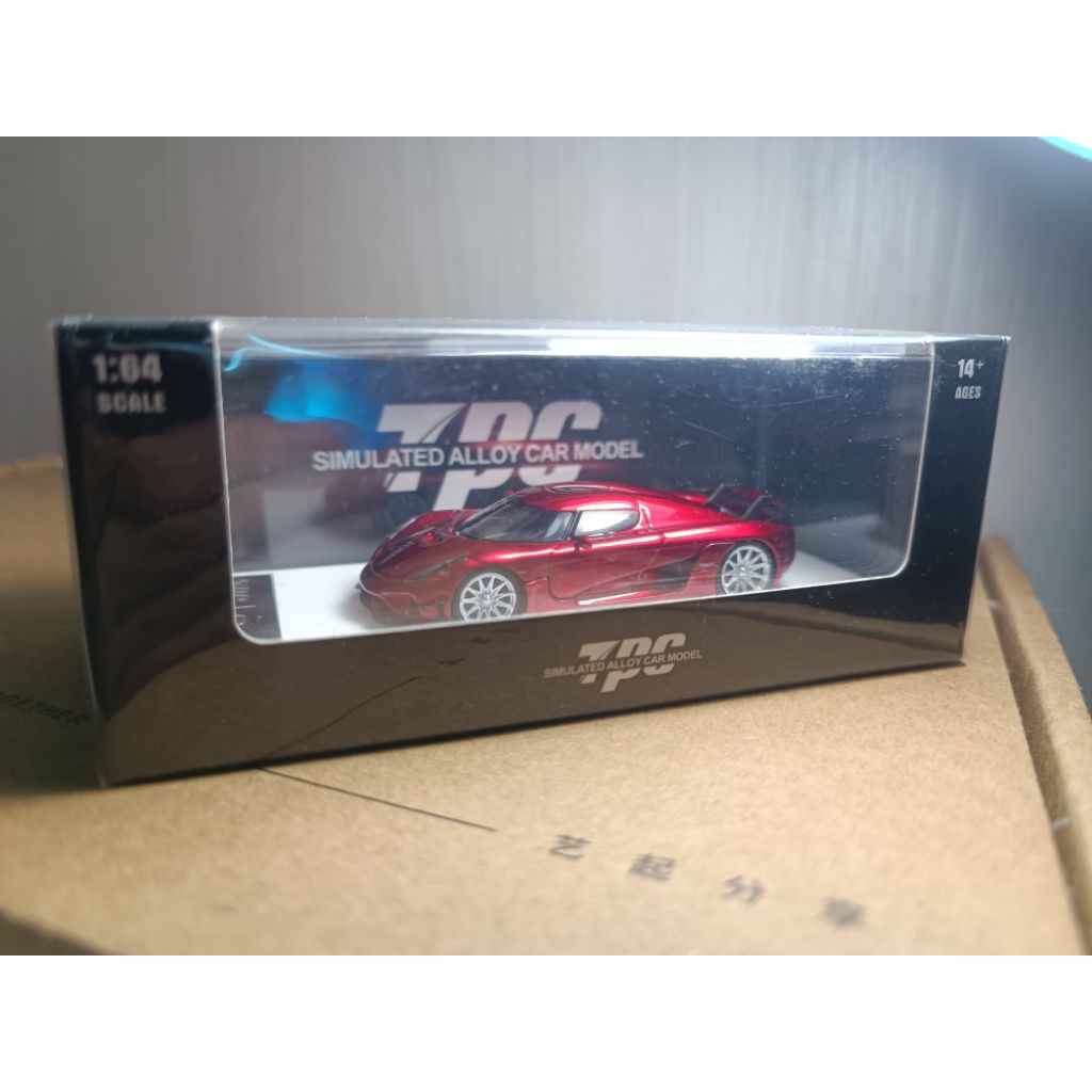 TPC Koenigsegg Regera Red Candy 1/64
