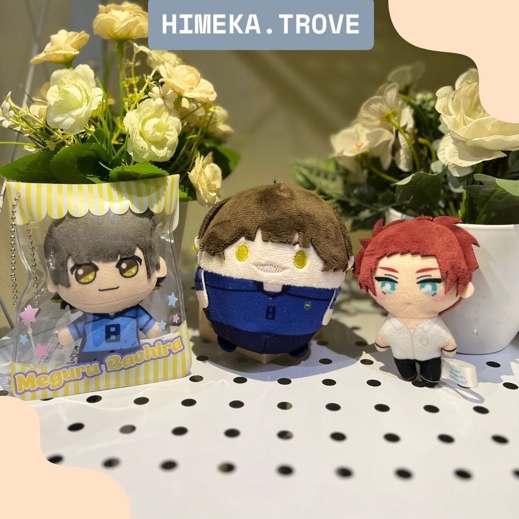 Blue Lock Plush Mascot Itoshi Sae & Jinpachi Ego Chibi