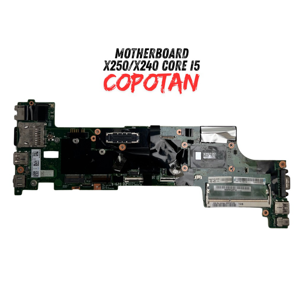 Motherboard Lenovo ThinkPad X250 / X260 Original Copotan - Mobo Laptop Siap Pakai Tested