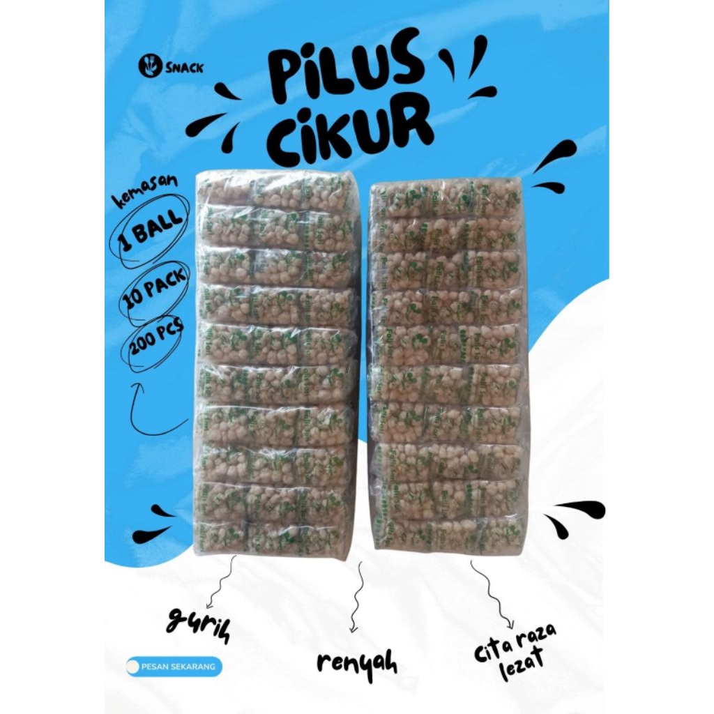 Pilus Kencur/Tiktak kencur Pilus unyil 1Bal 200pics