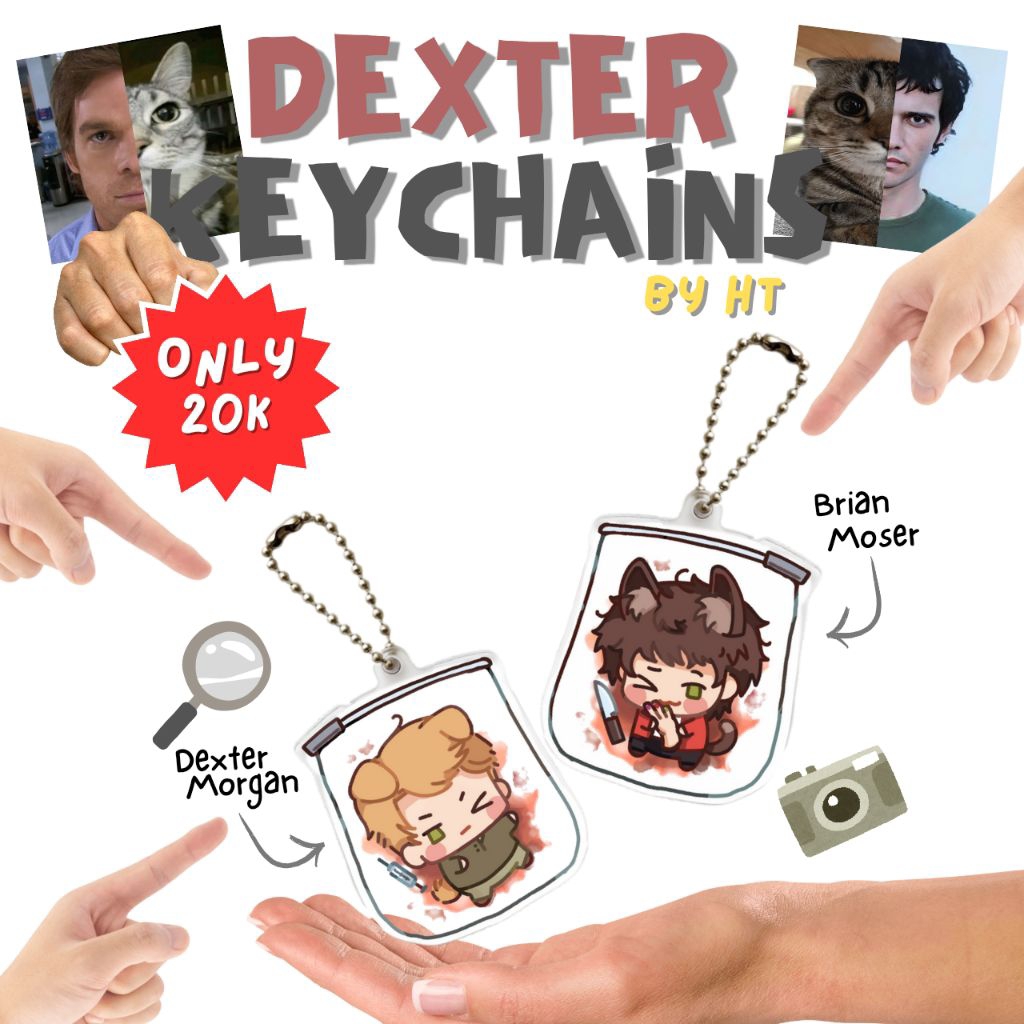Dexter Morgan Brian Moser Keychains | by ht