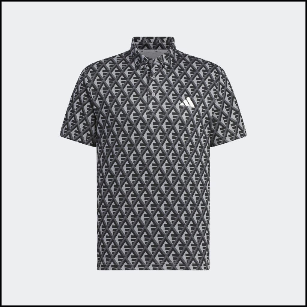 Kaos Polo Adidas Golf All Over Print