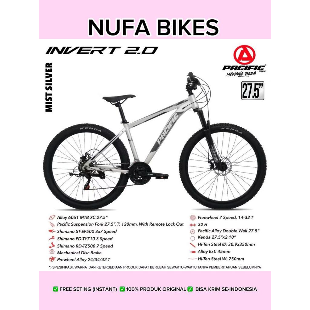 Sepeda Gunung MTB PACIFIC 27.5 INCH
