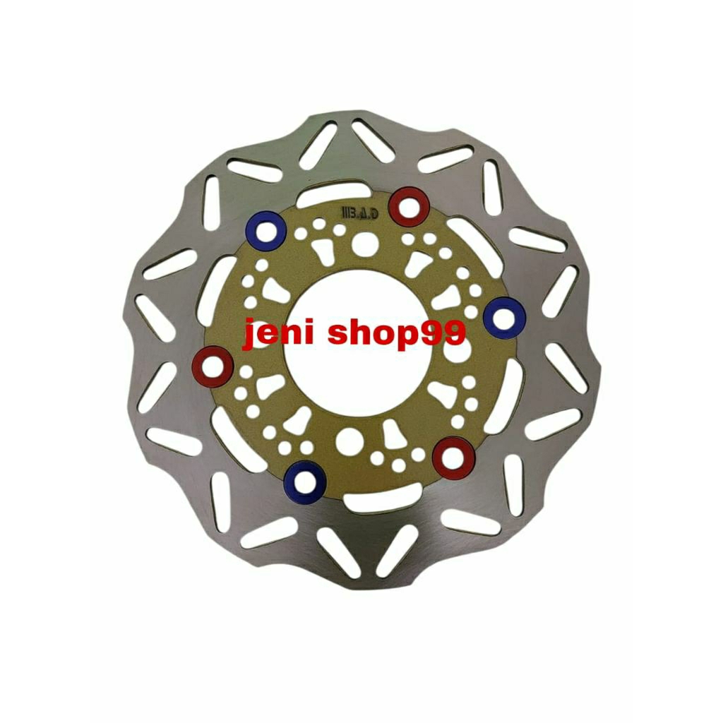 Piringan 01 gold cakram depan ukuran standar 190mm untuk motor Beat / Vario 110 125 150 / Scoopy lub