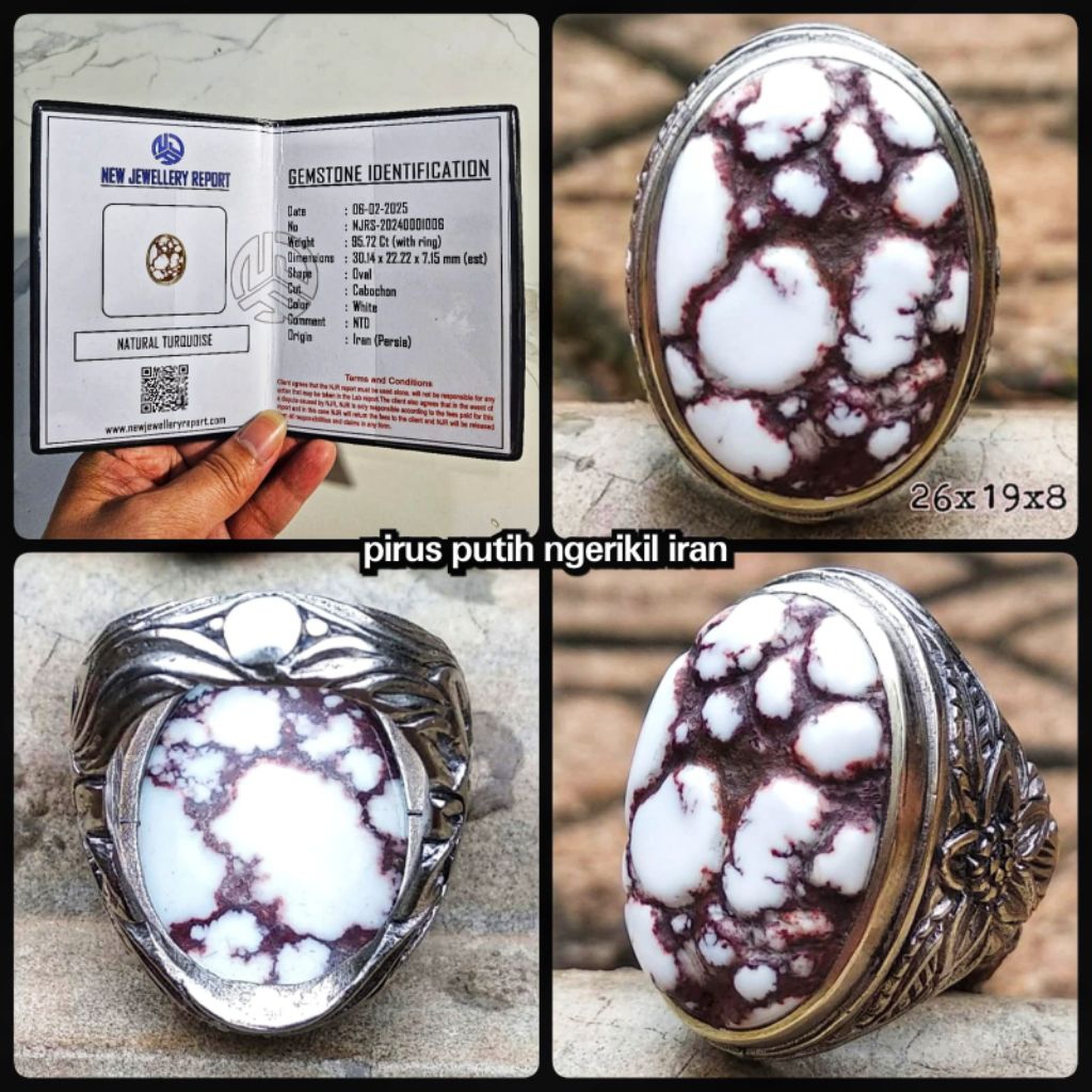 batu pirus asli ngerikilan alami tambang persian iran