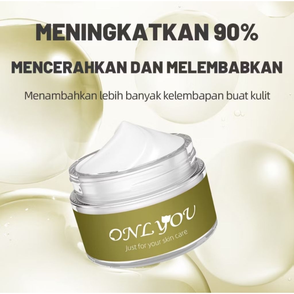 Promo ONLYOU Whitening For You Skincare krim pencerah wajah