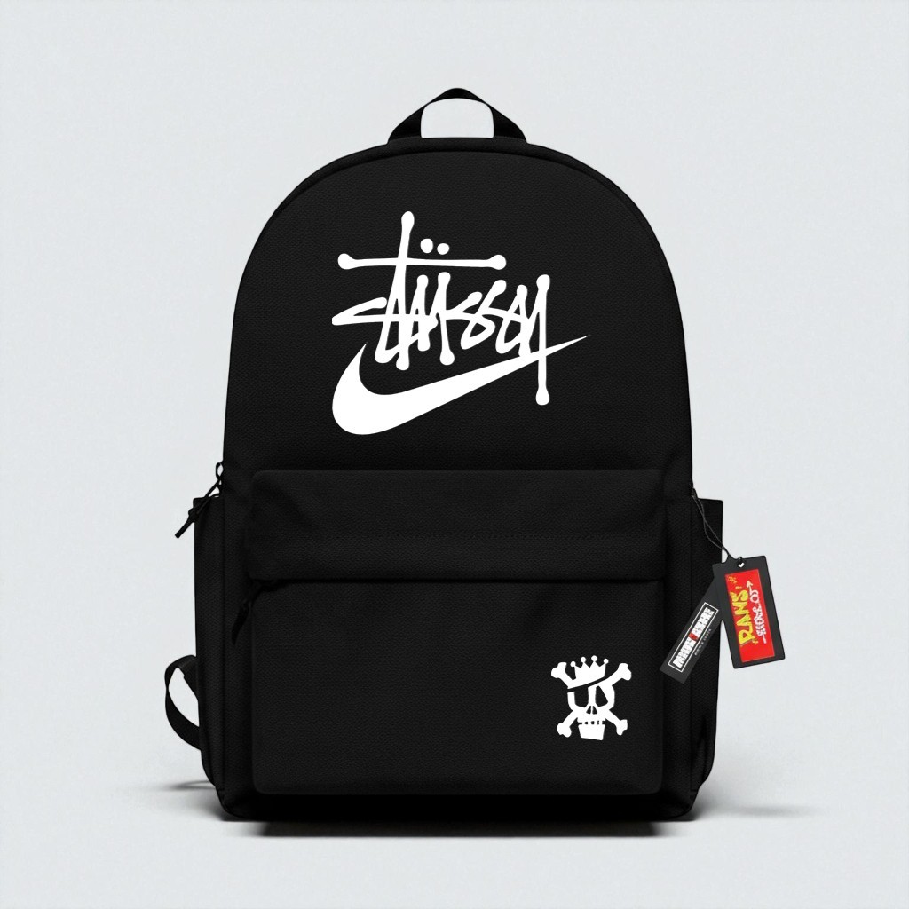 Tas Ransel Backpack Pria Casual Terbaru 2025 Tas Kece Kekinian Tas Stussy Tas Besik Stm Termurah COD