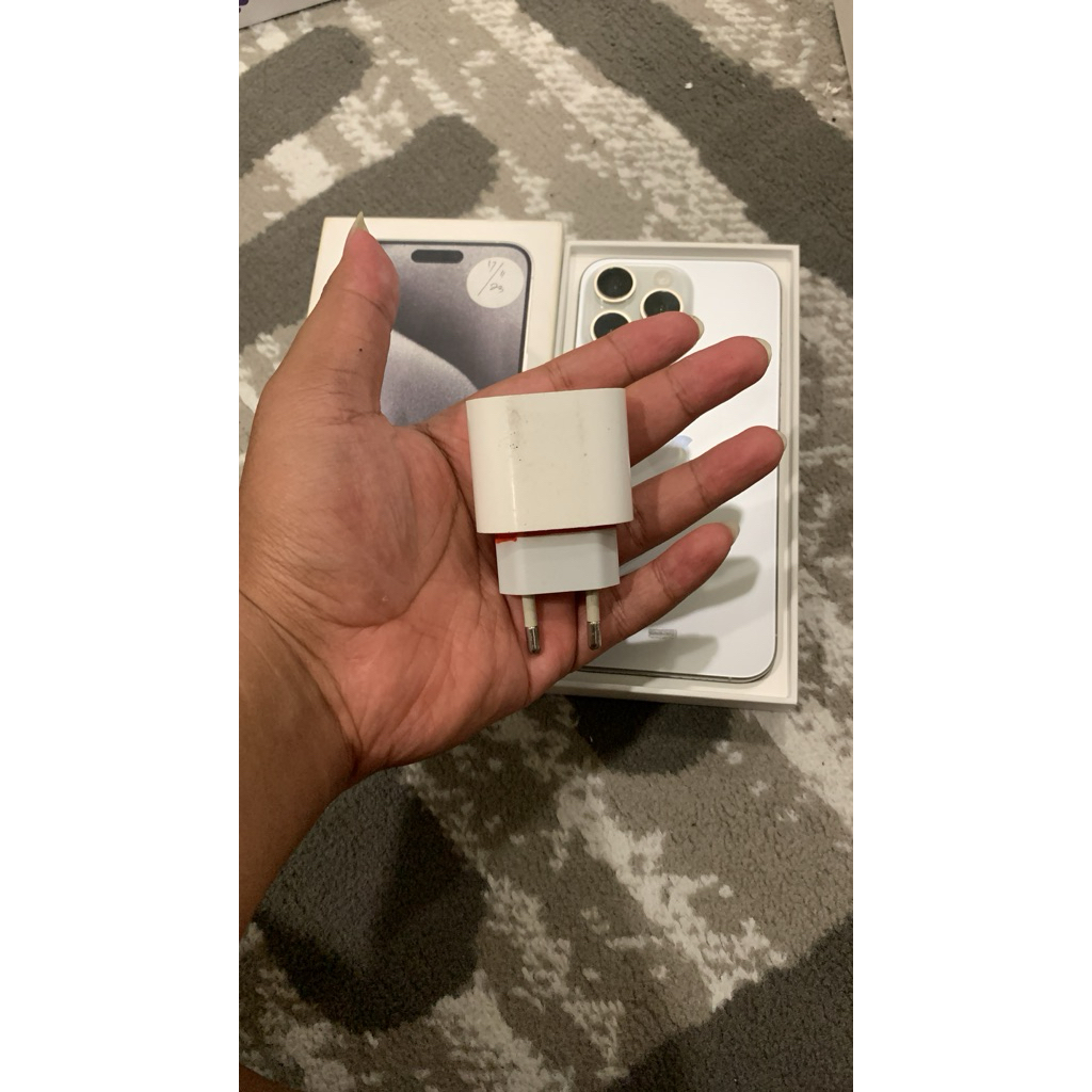 kepala charger ori iphone 20w fast charging