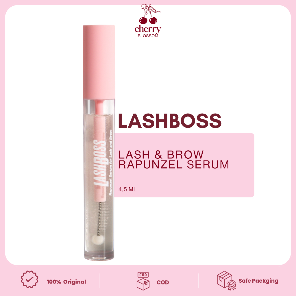 Lash and Brow Rapunzel Serum by LASH BOSS Serum Bulu Mata dan Alis Lash Boss