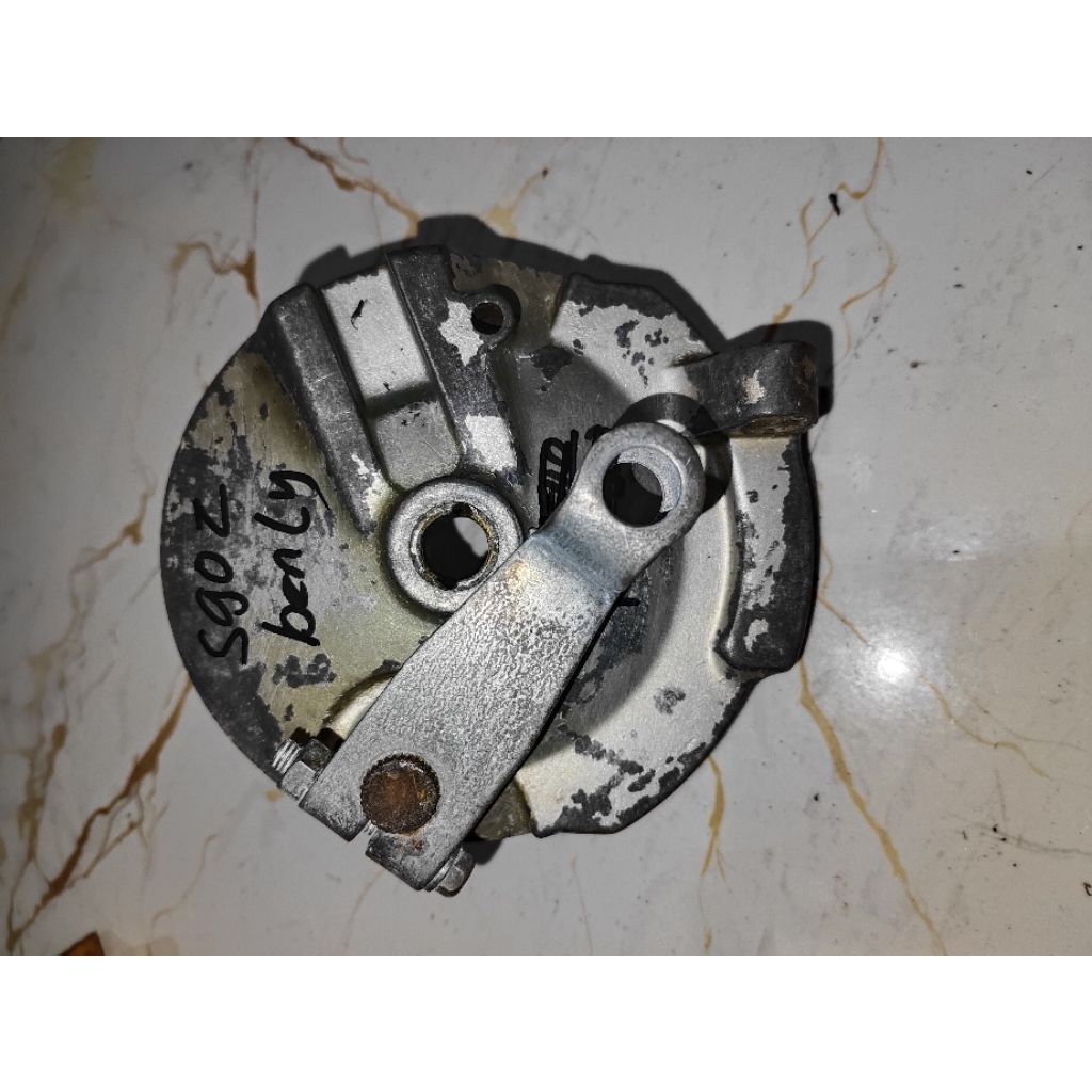tutup tromol tutup kampas rem depan honda s90z ori
