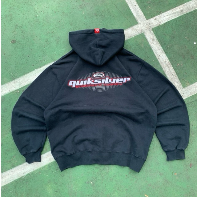 VINTAGE 00s QUIKSILVER ZIP HOODIE