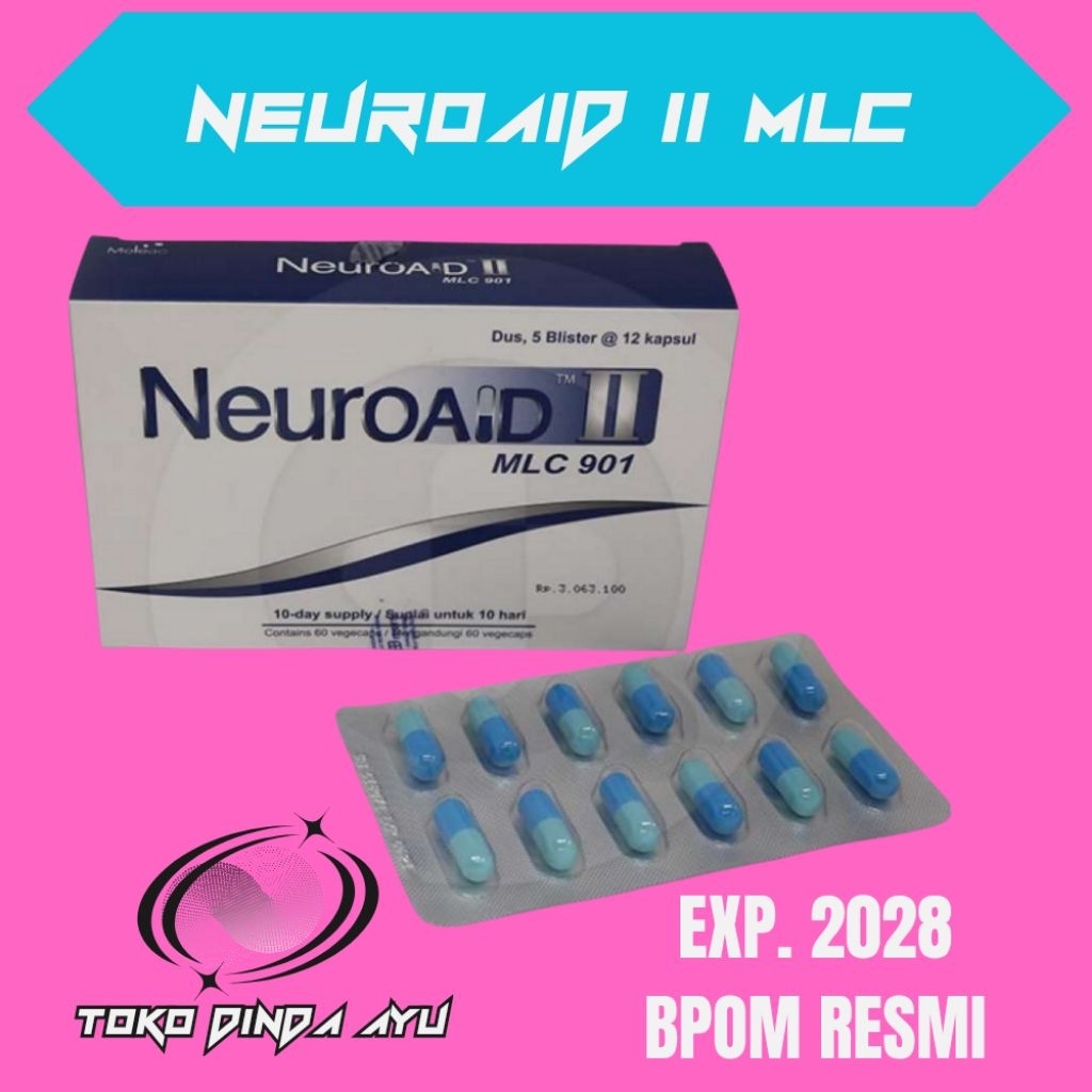 Obat Stroke Paling Ampuh, NEUROAID II MCL, Obat Darah Tinggi Tercepat Paling Ampuh, Obat Neuroaid ii