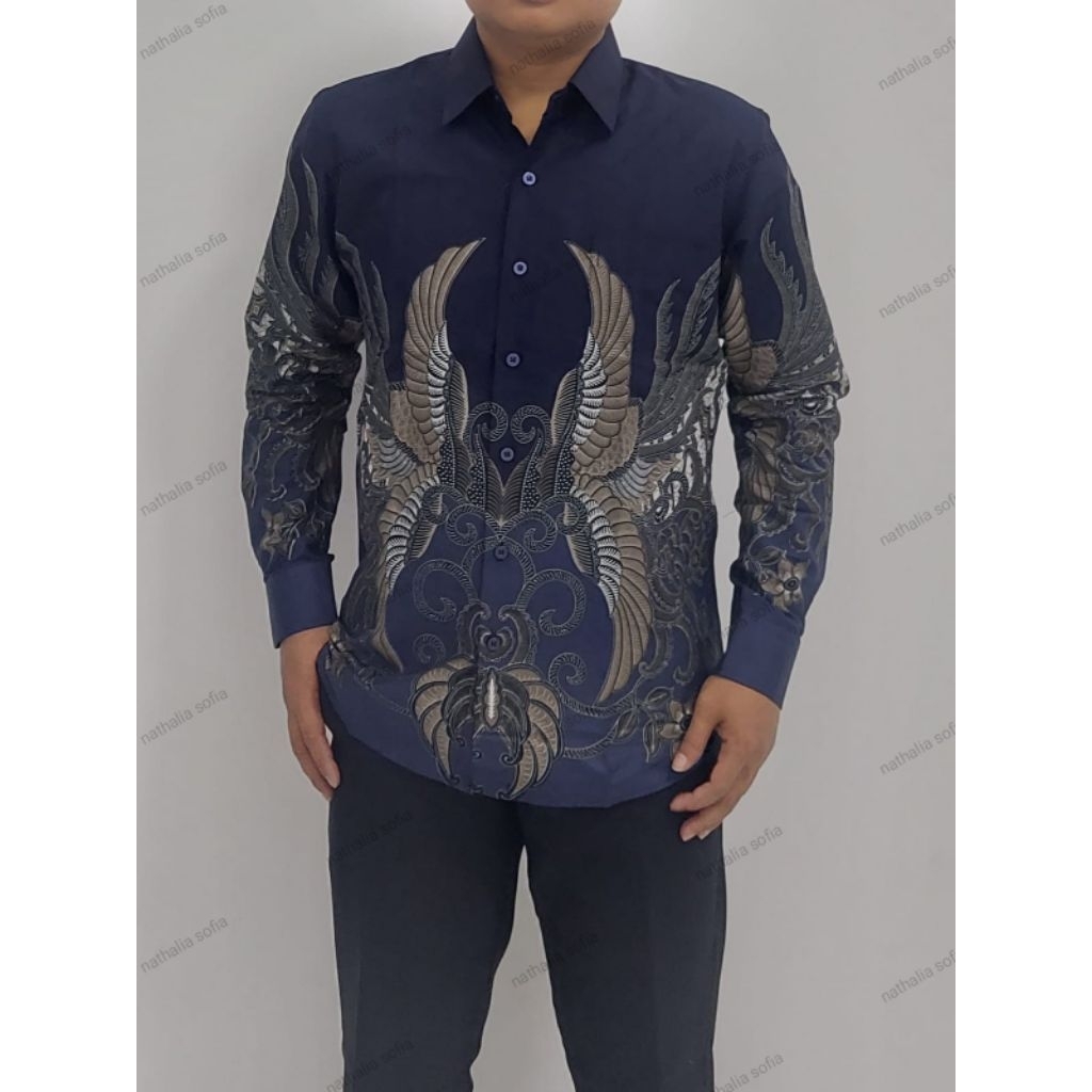 FIRENZE size M-XL KEMEJA PANJANG BATIK PRIA / KEMEJA BATIK COWOK / KEMEJA BATIK INDONESIA / KEMEJA B