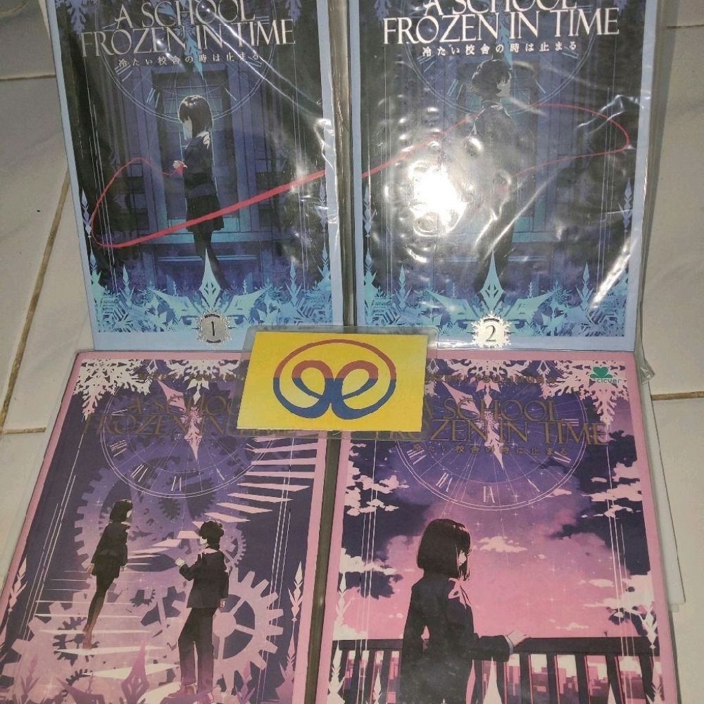 buku novel a school frozen in time