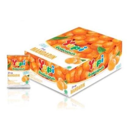 Yupi Bolicious Mandarin 1 Box 24 Pcs