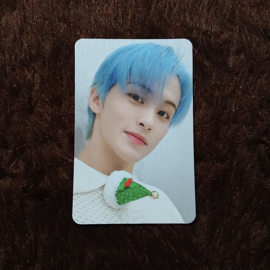 Official Pc Photocard NCT Pink Christmas Mark Lee