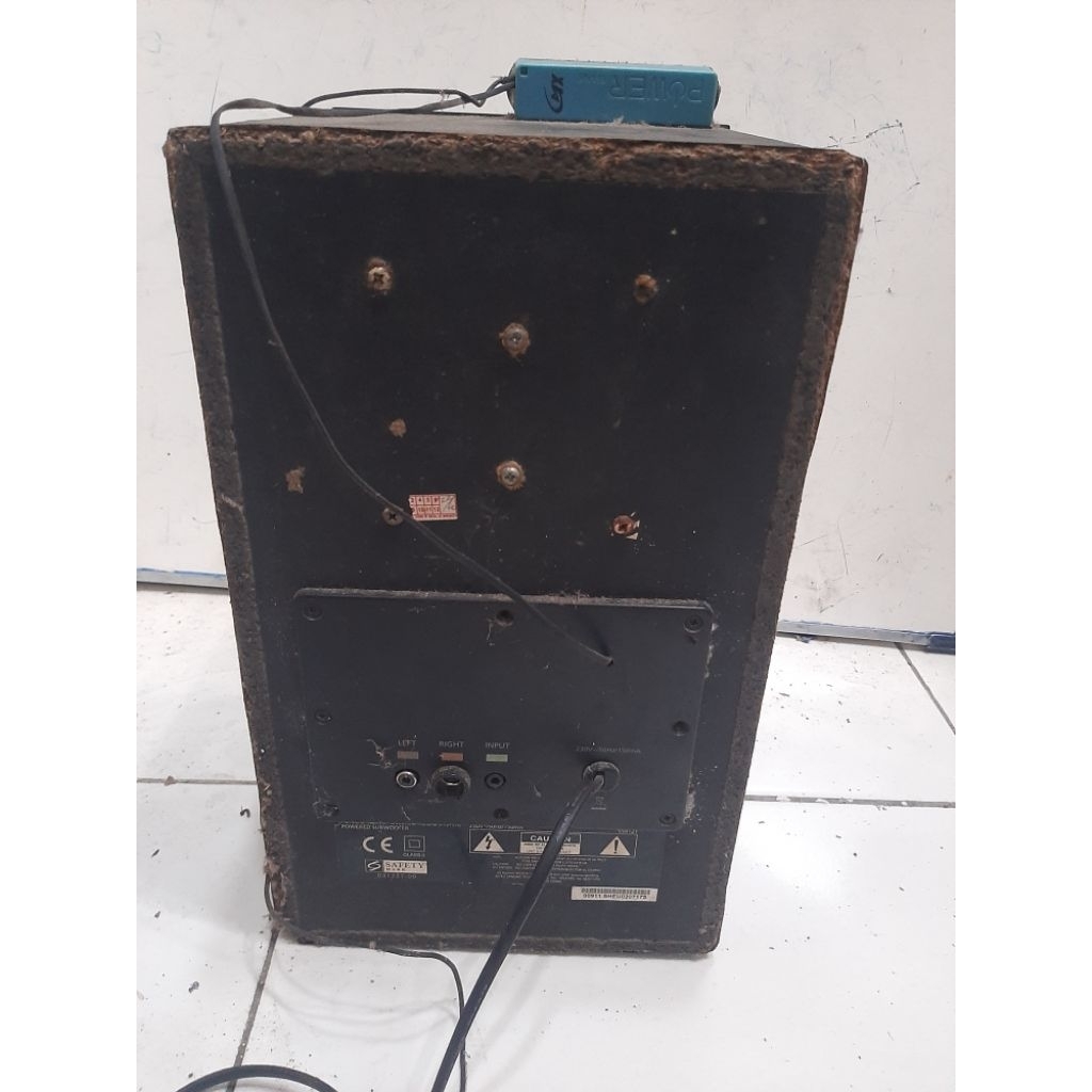 audio speaker spiker aktif subwoofer bass altec lansing lancing vs4121