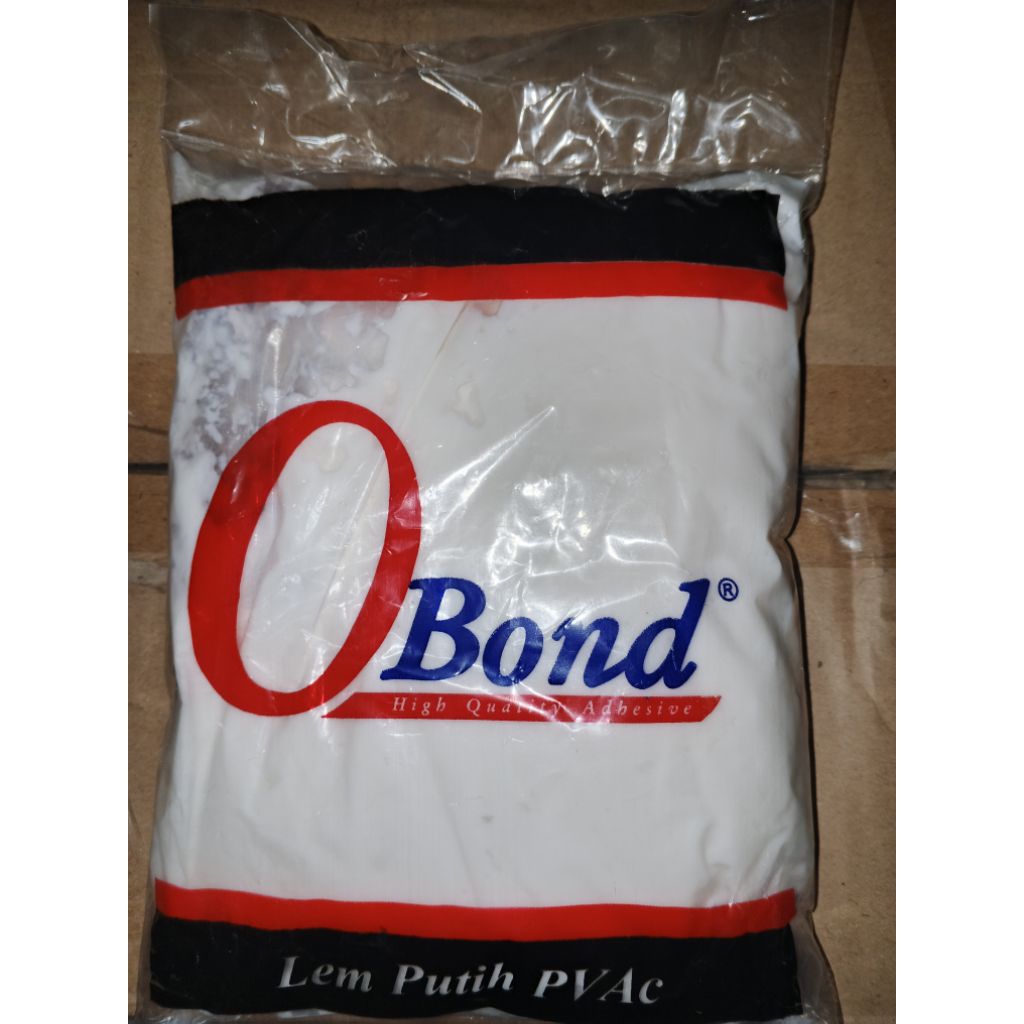 OBond Lem Putih PVAc Super Kuat – Lem Kayu, Triplek, MDF, Karton, & Furniture Cepat Kering