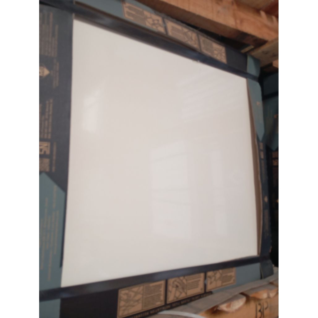 Keramik 60x60 cutting Salsa Cream Platinum