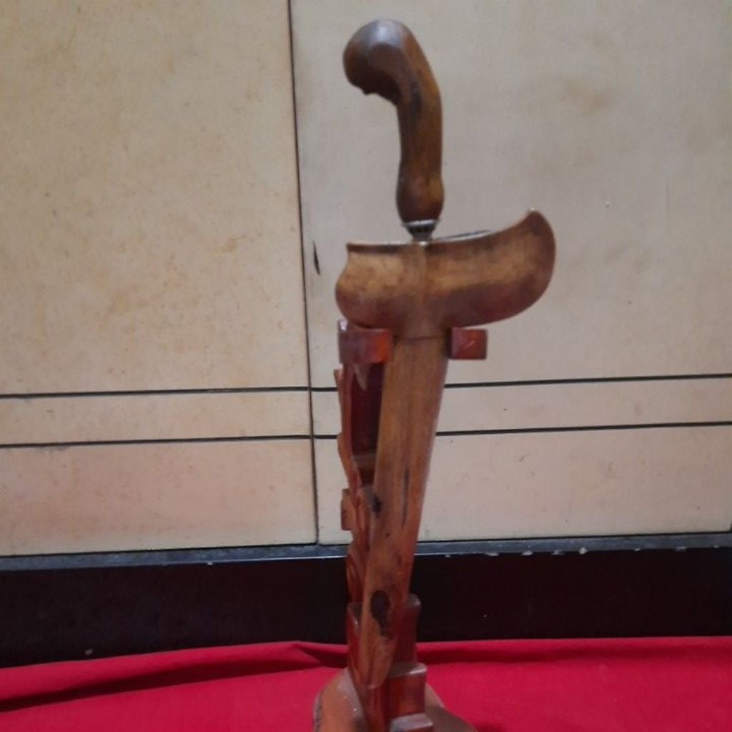 Keris Patrem Nogo  Kikik Sepuh Luk 5 Sepuh Pamor Adeg Singkir,Banyu Mili