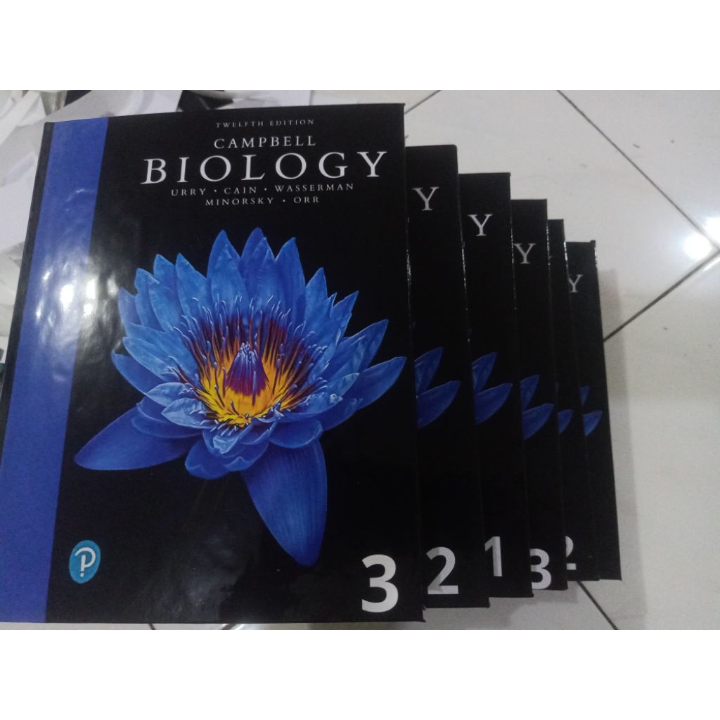 Biology Campbell 12th edition full color 3 volume