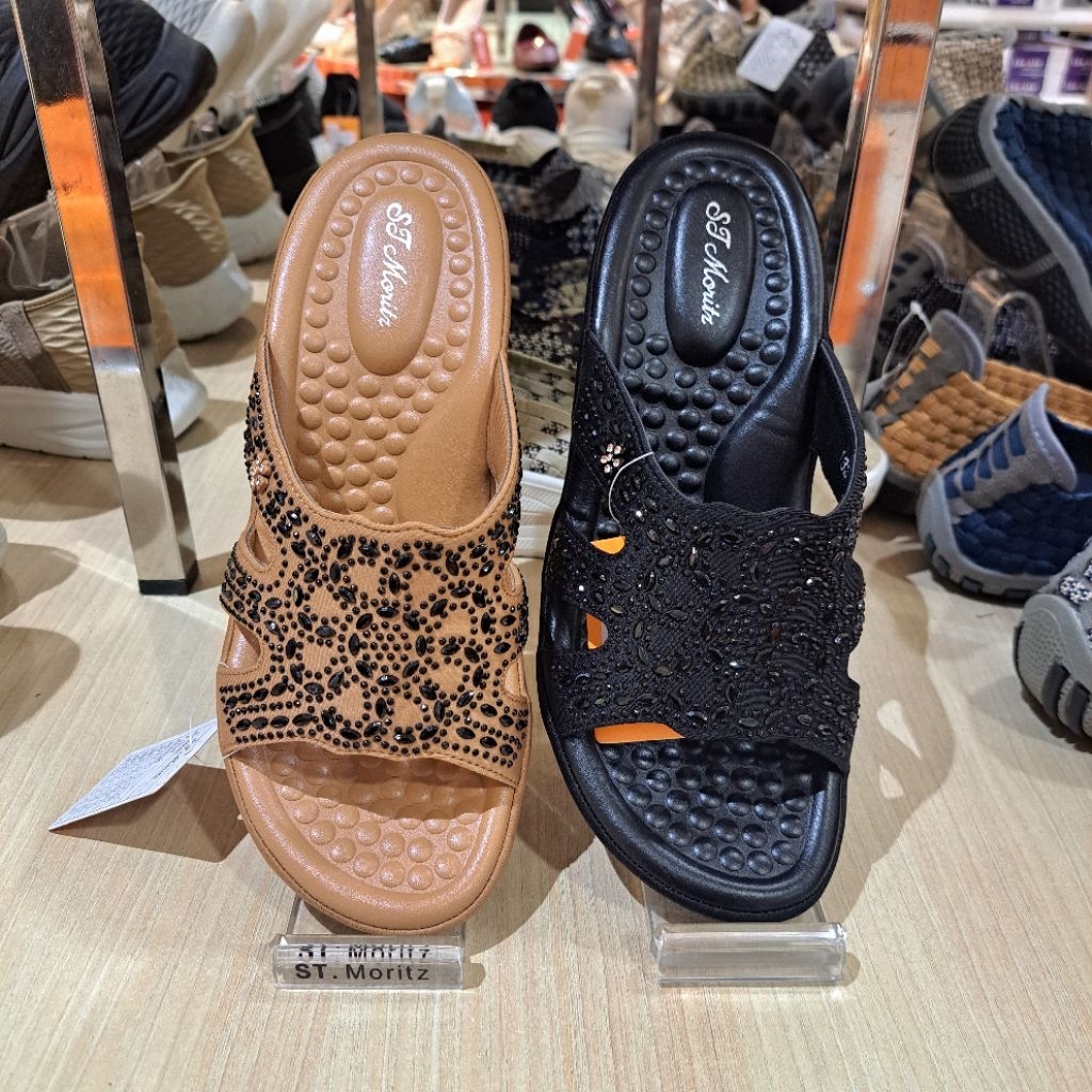 SANDAL COMFORT WANITA ST.MORITZ 100% ORIGINAL