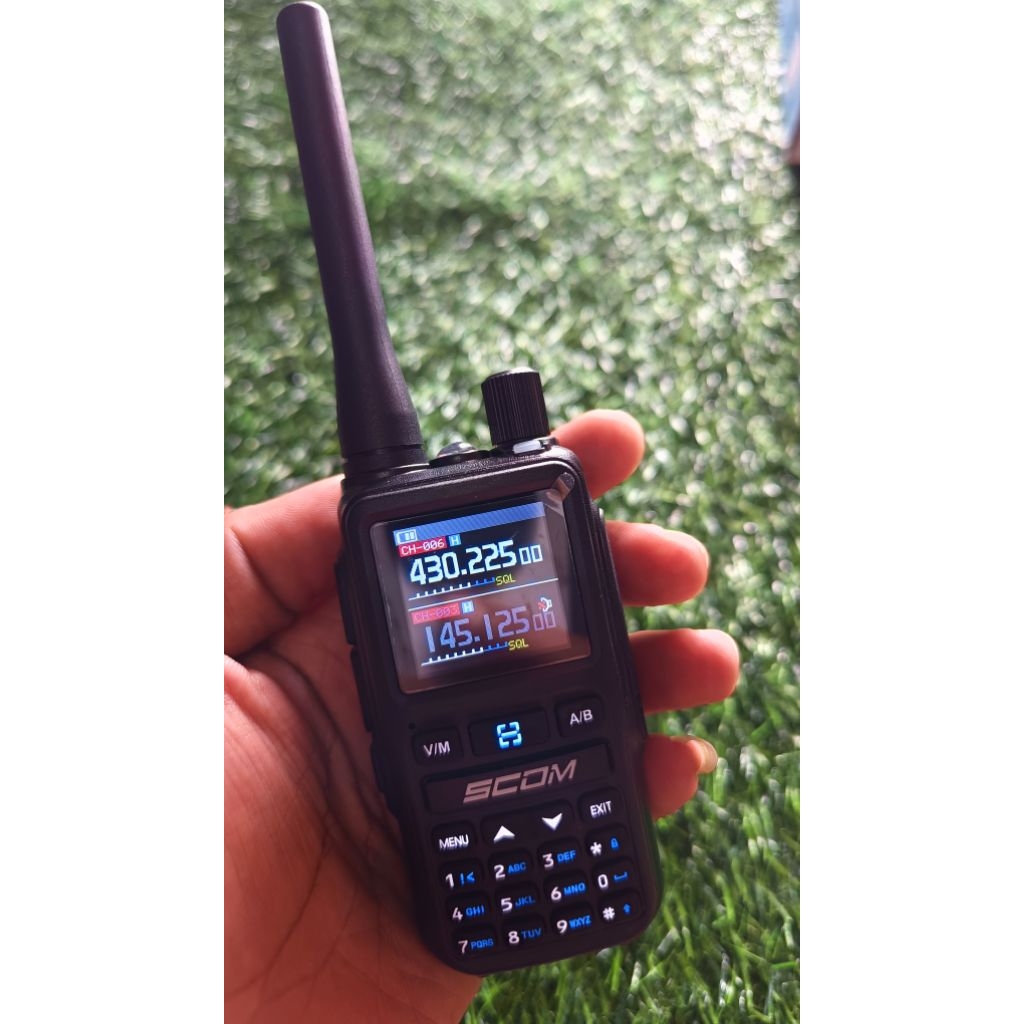 Scom Uv5r Mini HT Terkecil Multiband