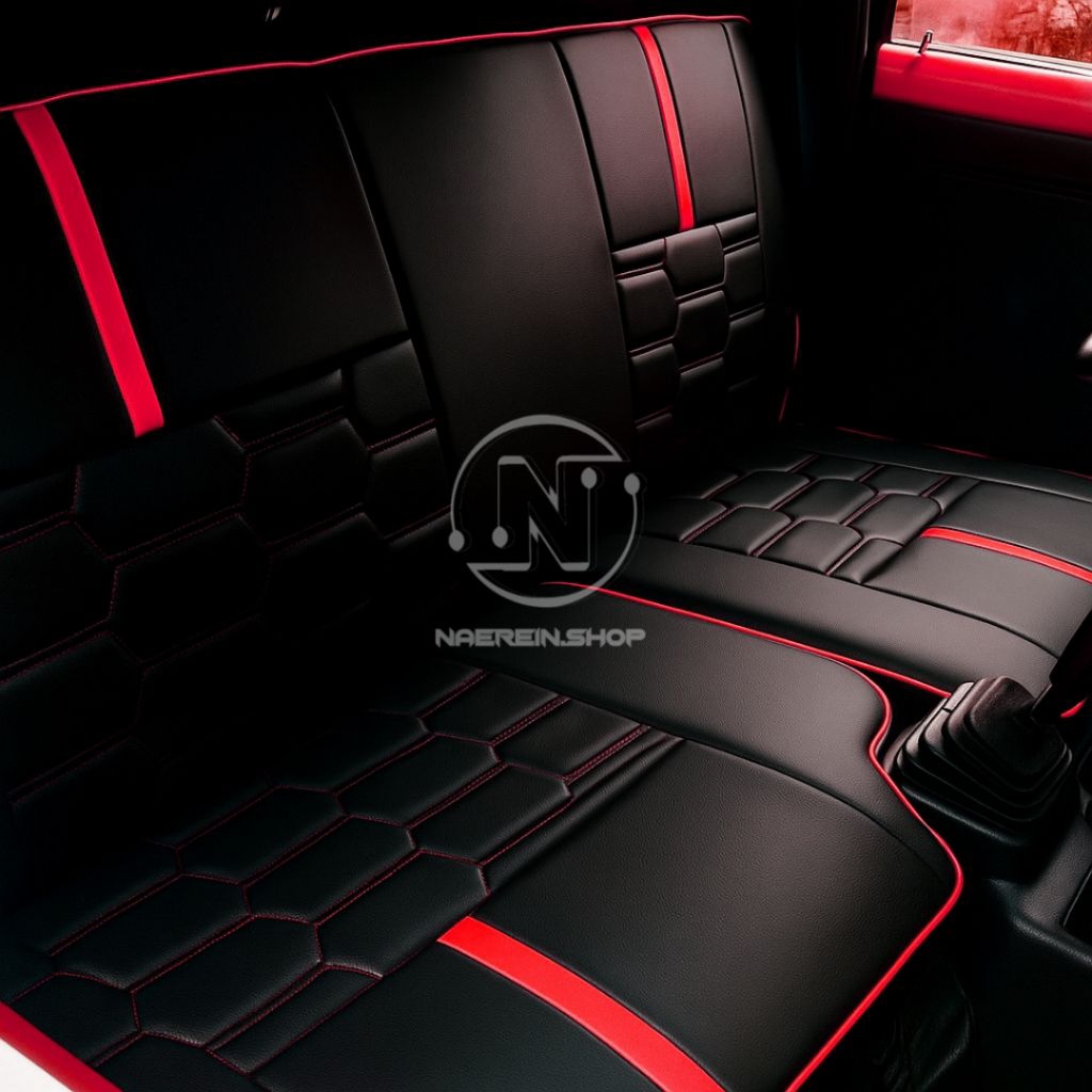 Sarung Jok Mobil/Cover Jok mobil Variasi M/Tawon L1 Bahan Kulit Syntetic Bisa Untuk semua mobil Pick