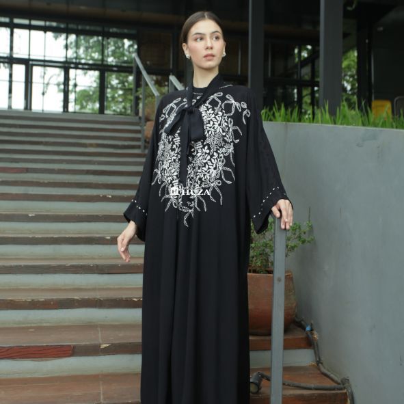 BATIK HUZA - KAFTAN BATIK WANITA KAFTAN EMELINER