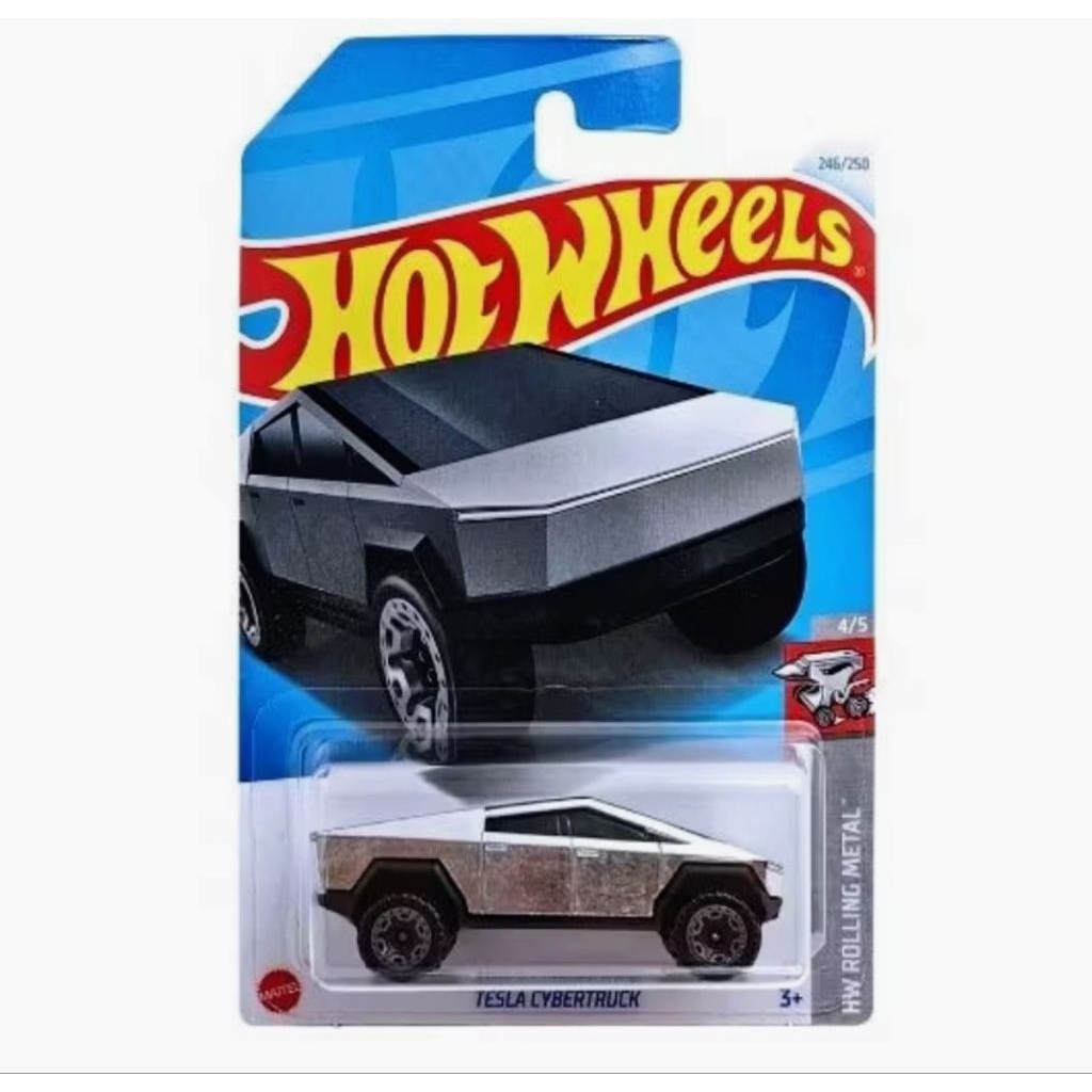 hotwheels Tesla cyber truck.
