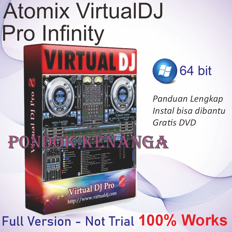 Atomix VirtualDJ 2025 Pro Infinity v8.5.8472 - Full Version, Lifetime